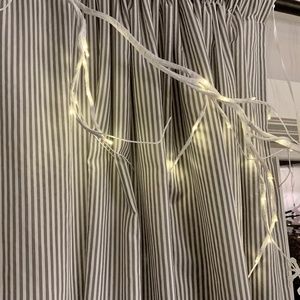 10 ft white birch LED garland